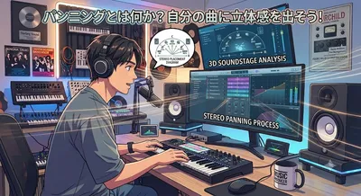 パンニングとは何か？自分の曲に立体感を出そう！