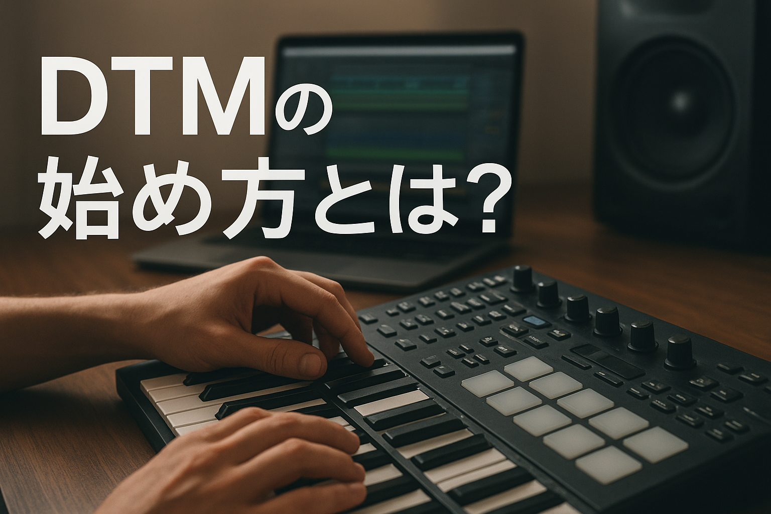 DTMの始め方とは？