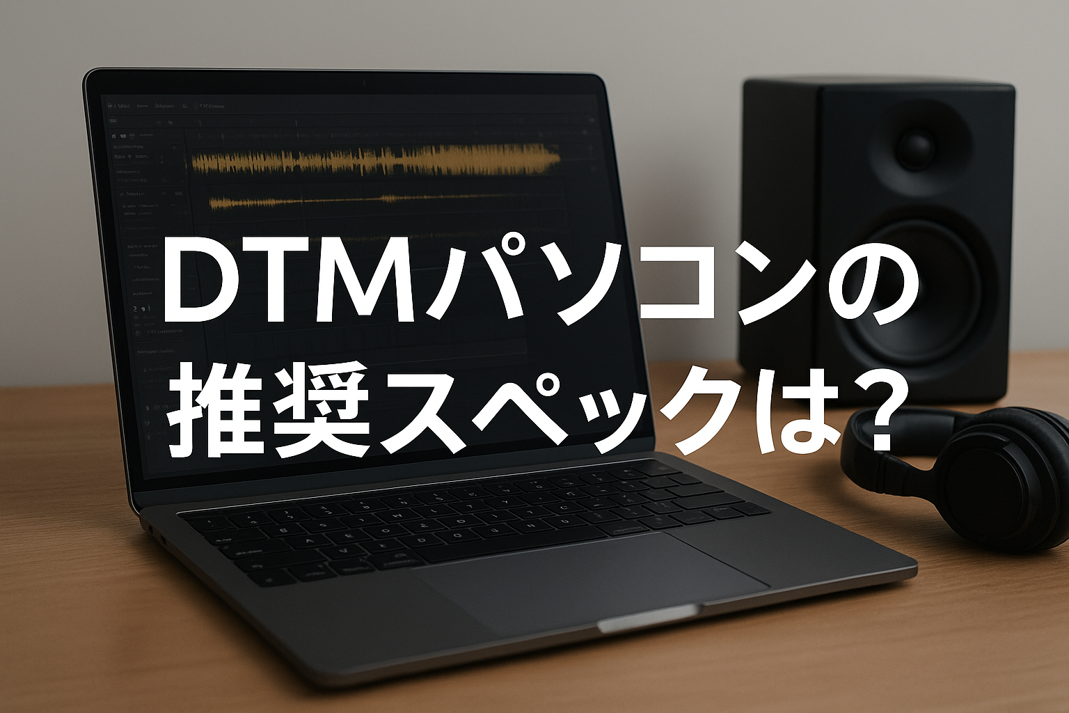 DTMパソコンの推奨スペックは？